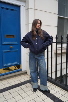 Veste Piccadilly Bleue réversible