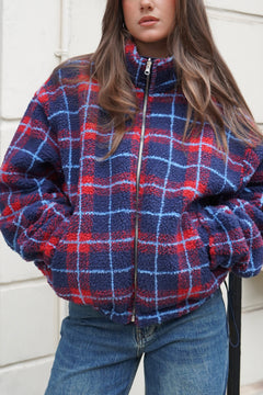 Veste Piccadilly Bleue réversible