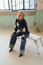 Pull étoile Marine