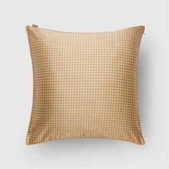 Checkered pillowcase