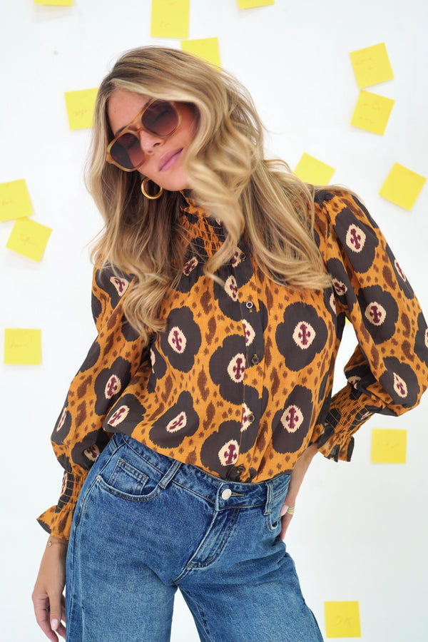 Blouse Zola Jaune