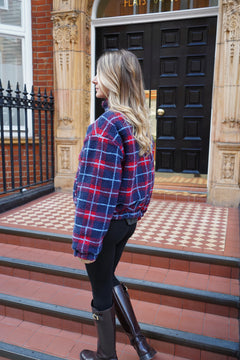 Veste Piccadilly Bleue réversible