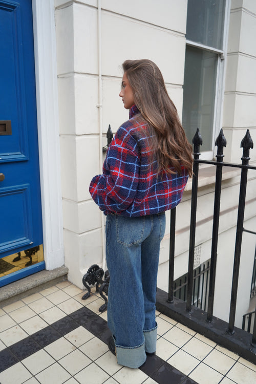 Veste Piccadilly Bleue réversible