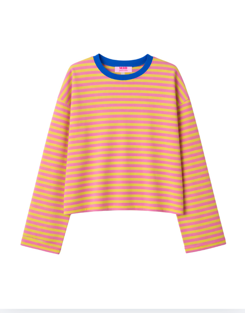 T-shirt Enza col bleu électrique