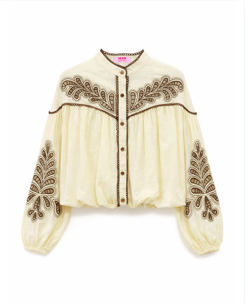 Paloma Beige Blouse