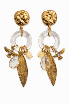 Boucles d'oreilles Pluma