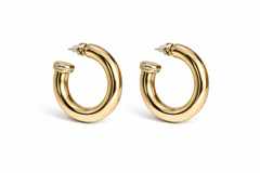 Boucles d'oreilles Loop Dorées