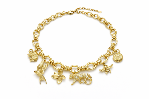 Animal pendant necklace