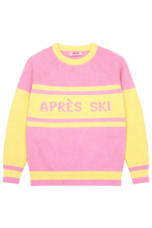 Yellow Après-Ski Sweater