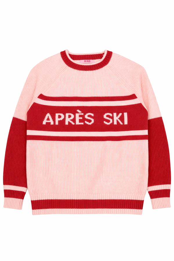 Red Après-Ski Sweater