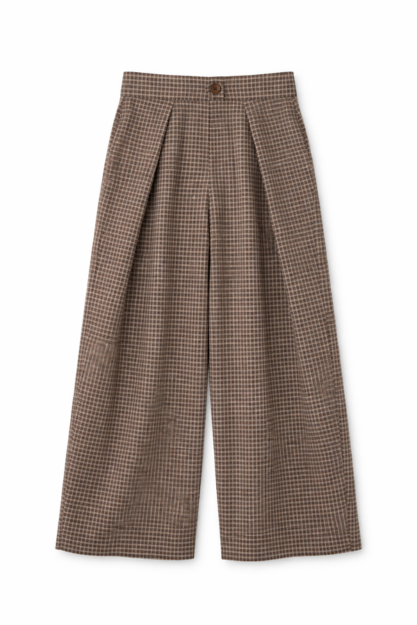 Pantalon Léana Marron