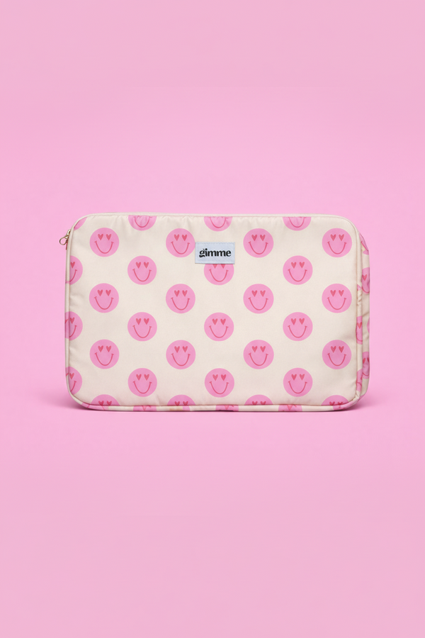 Pochette d'ordinateur Smiley
