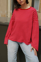 T-shirt Enza col rouge