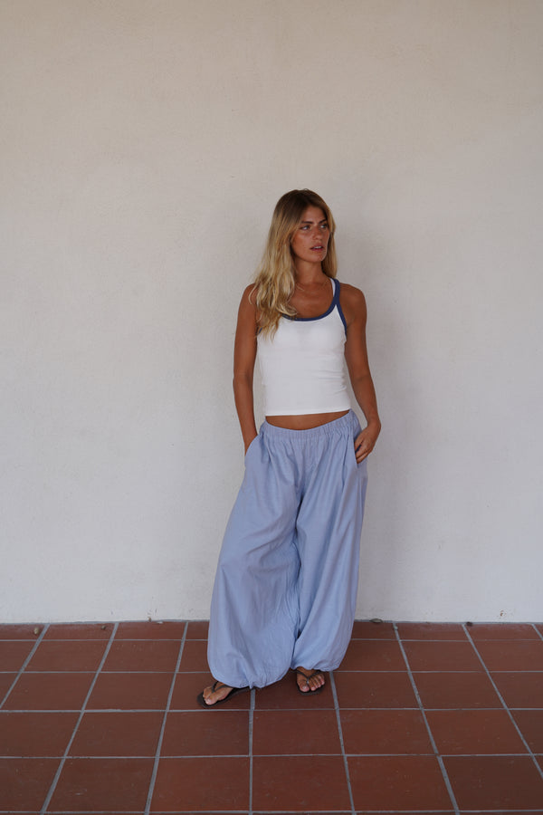 Pantalon Amapola Bleu