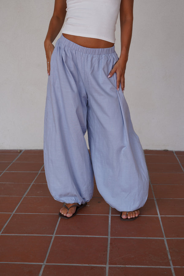Pantalon Amapola Bleu