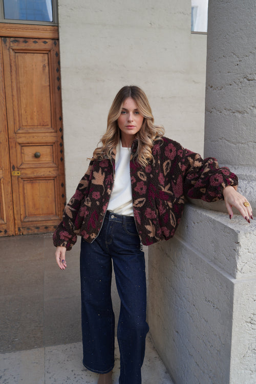 Arianne chocolate fleece