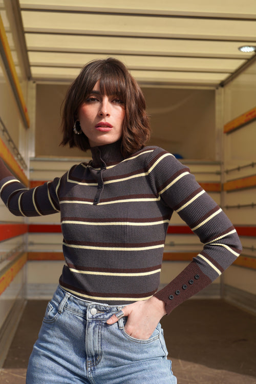 Pull Louis gris