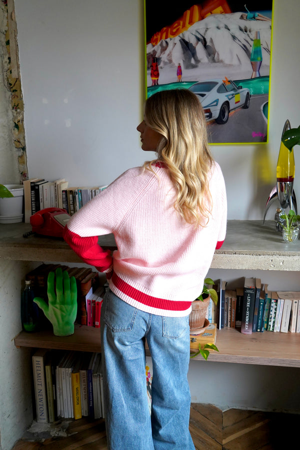 Red Après-Ski Sweater