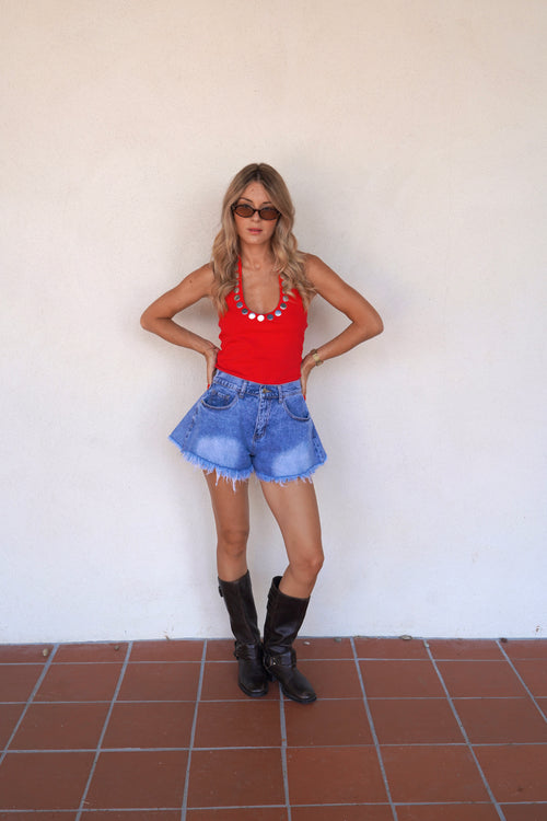 Top Roxanne Rouge