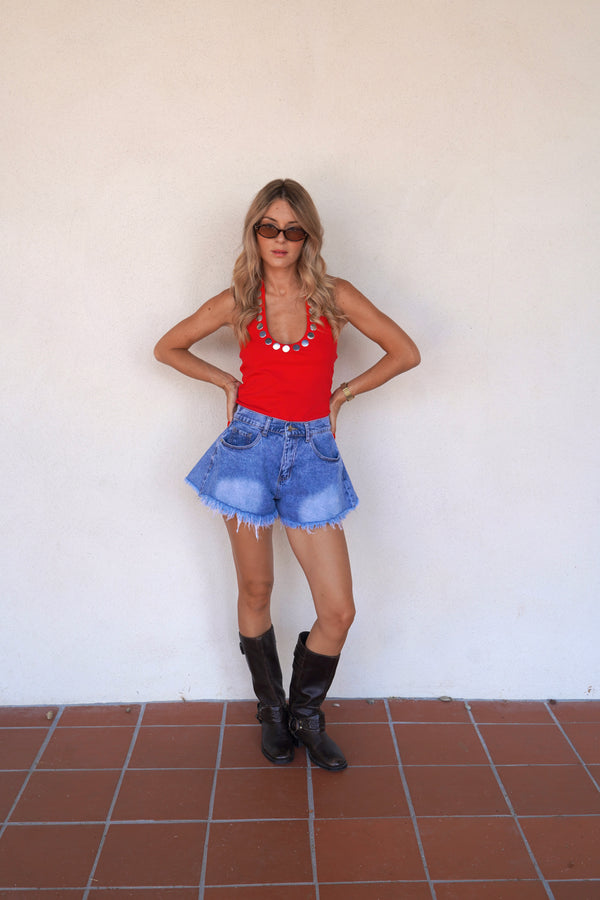 Top Roxanne Rouge