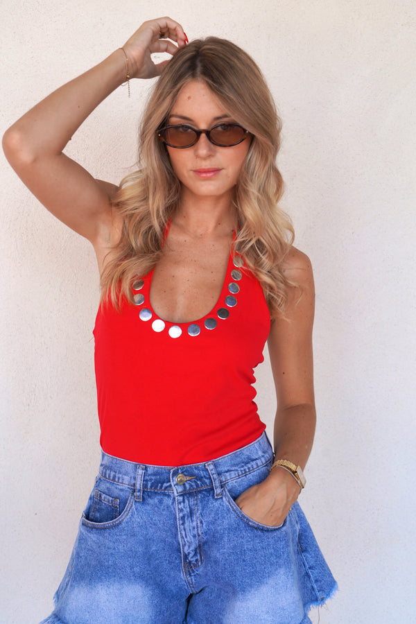 Top Roxanne Rouge