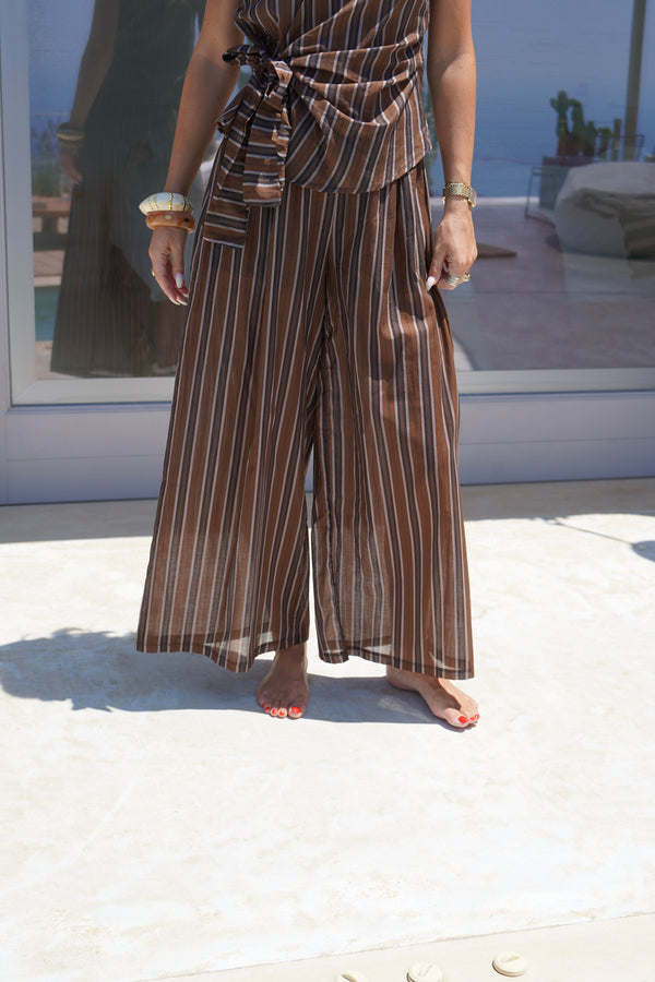 Pantalon Galini Choco