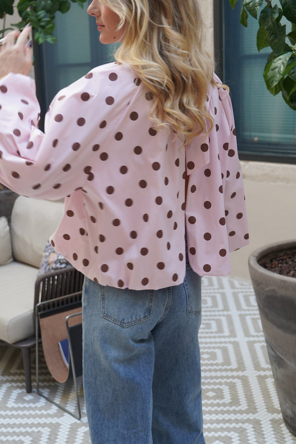 Suzanne pink blouse
