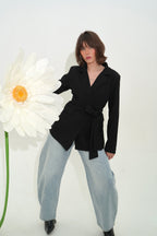 Nora Black Blazer