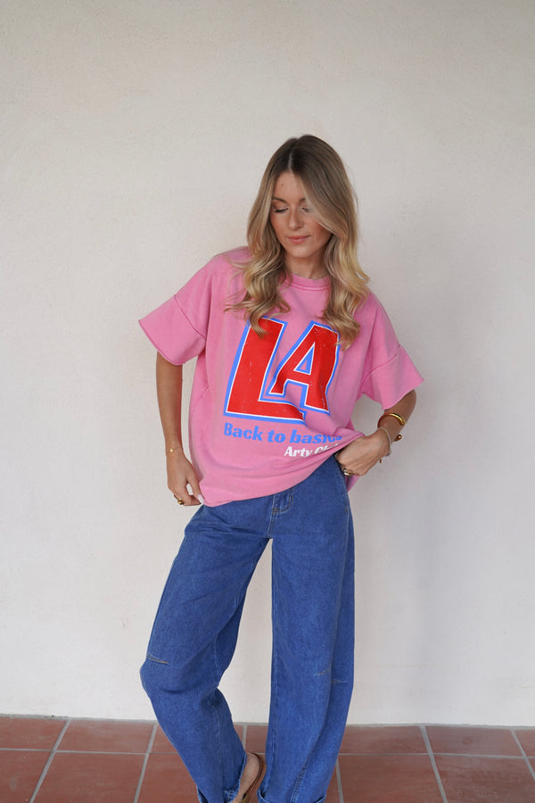 Tshirt sweat LA Rose