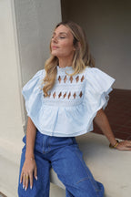 Blouse Candice Bleu