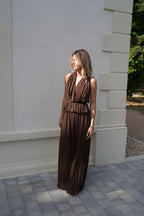 Ensemble Opaline Marron