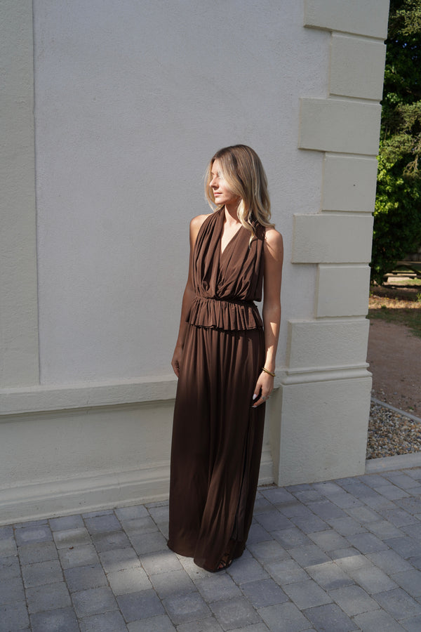 Ensemble Opaline Marron