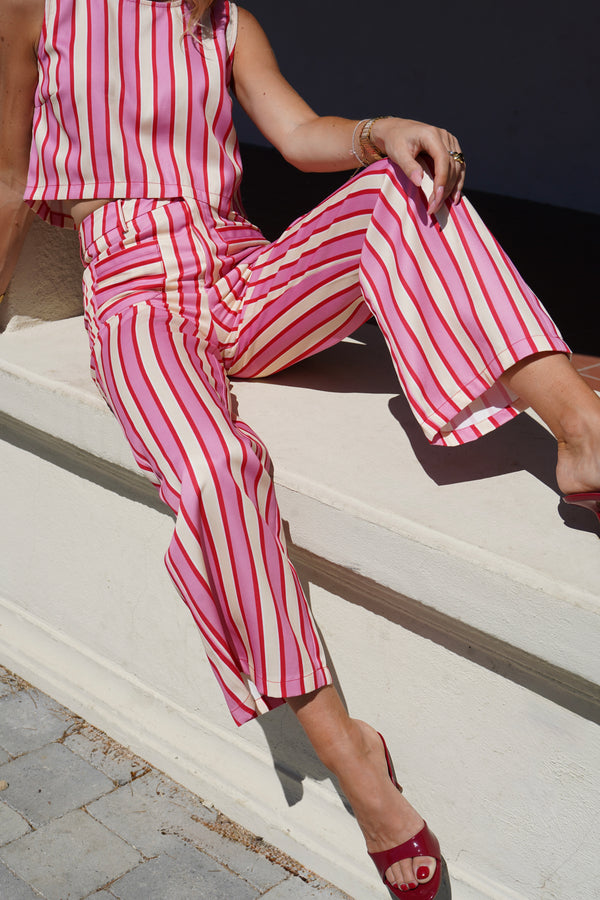 Pantalon Candy rouge