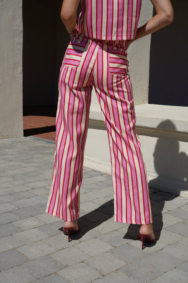 Pantalon Candy rouge