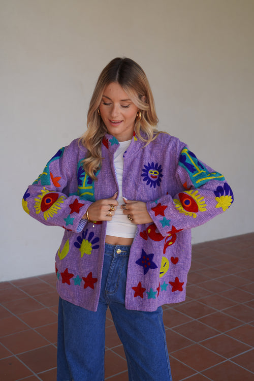 Veste Lucky Violette