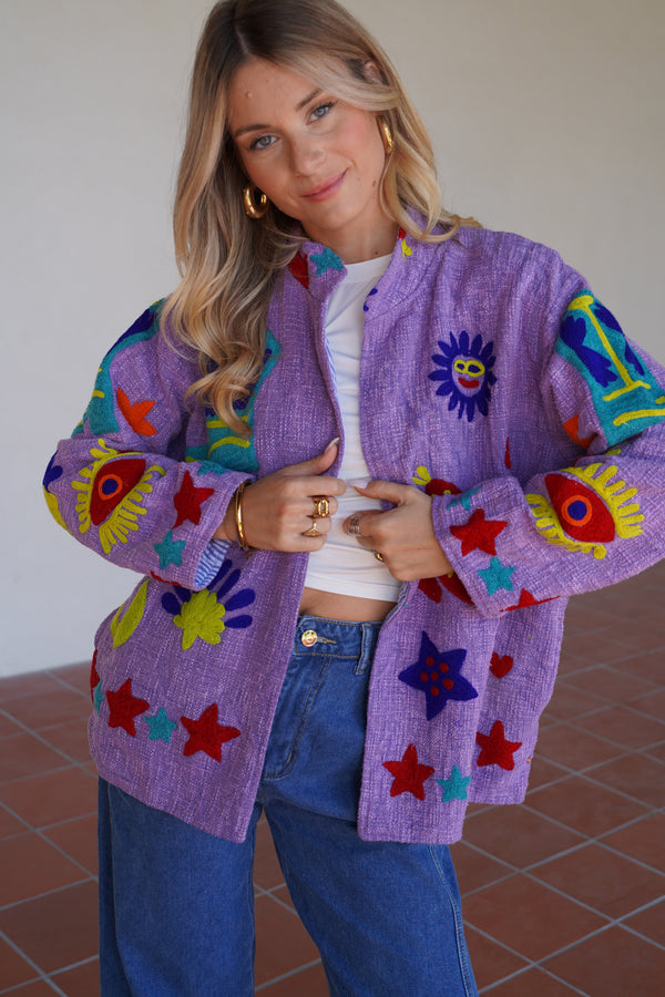 Veste Lucky Violette