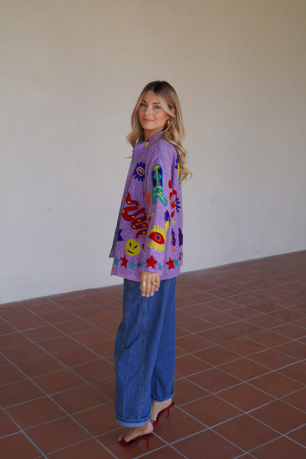 Veste Lucky Violette