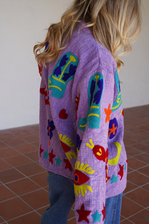Veste Lucky Violette