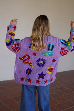 Veste Lucky Violette