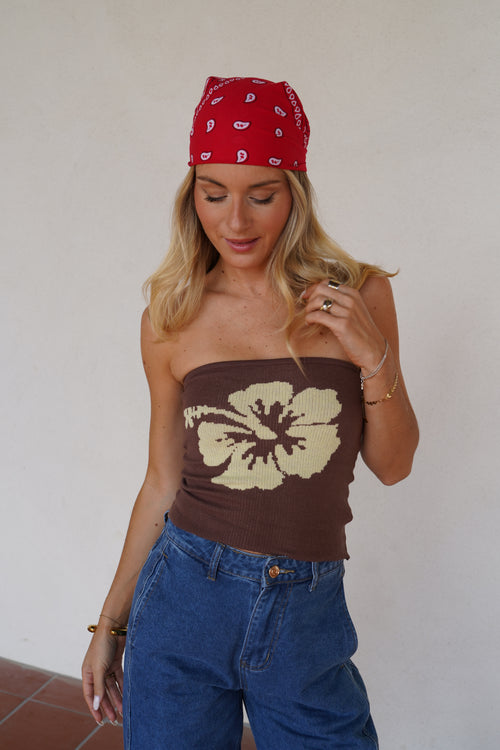 Top Hibiscus Jaune