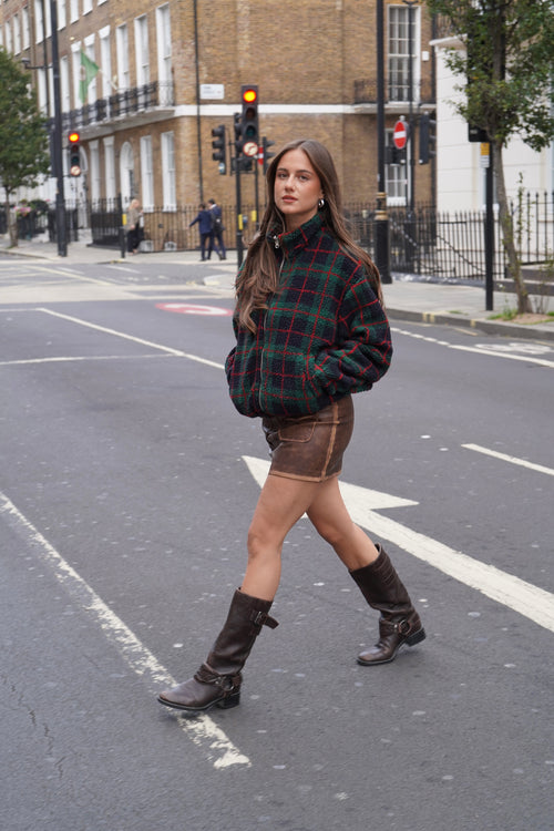 Veste Piccadilly Verte réversible