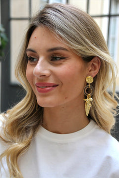 Boucles d'oreilles Pluma