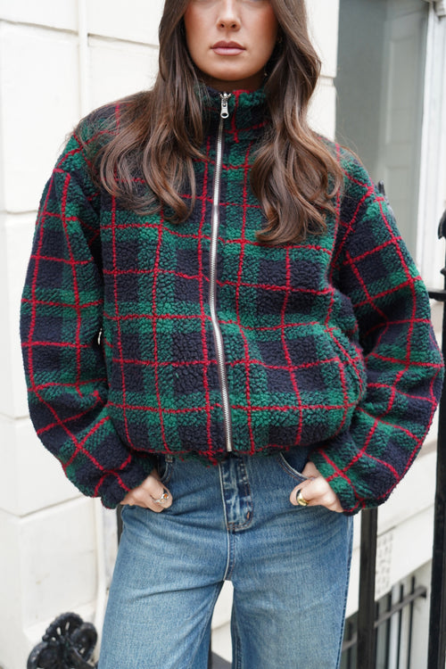 Veste Piccadilly Verte réversible
