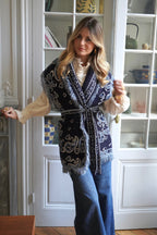 Janice Blue Vest