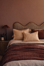 Checkered pillowcase