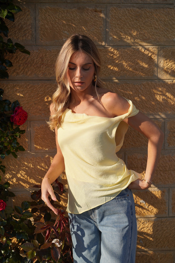 Top Livia Jaune