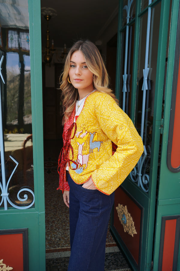 Orange Soho Jacket