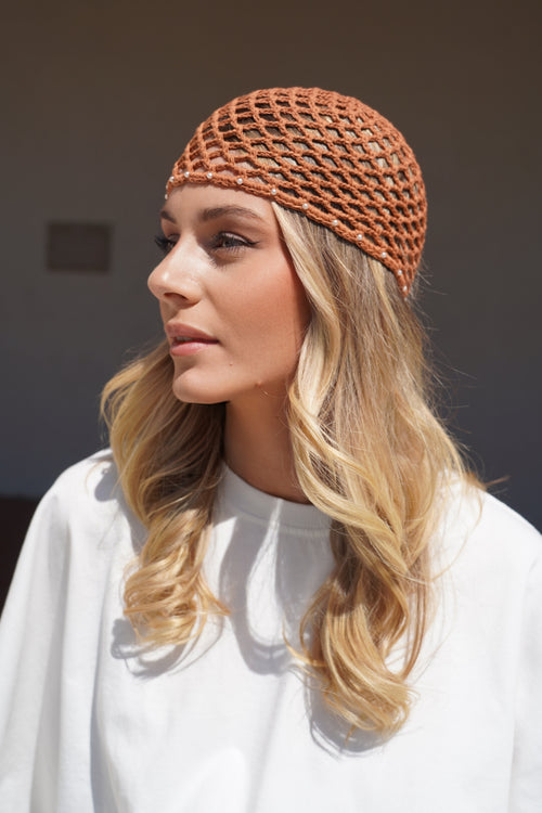 Brown Roma Beanie