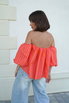 Orange Madrid top