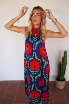 Robe Solange bleue